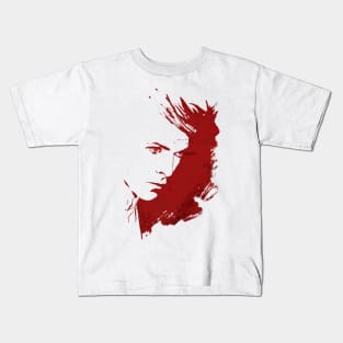 silhouette ziggy stardust Kids T-Shirt